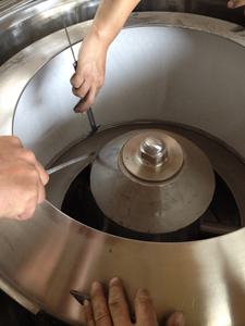 سلة صناعية من الفولاذ المقاوم للصدأ مسطحة من نوع التفريغ السفلي لزيت الشحوم - Product Image 3