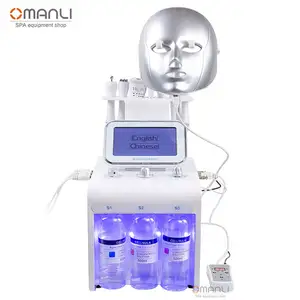 Perangkat Perawatan Kulit Wajah Multifungsi Aqua Peel Face Lift Microdermabrasion Hydro Dermabrasi Mesin Hydra untuk Salon