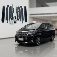 Accessoires extérieurs pour voitures : marchepieds automatiques pour Toyota Crown Vellfire Alphard avec éclairage LED