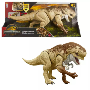 Figurine de dinosaure Mattel Jurassic World Movie <span class=keywords><strong>Mutant</strong></span> Tyrannosaurus Rex-JBG58, jouet sonore et lumineux, articulations mobiles, pour enfants et garçons - Product Image 1
