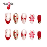Ongles à presser réutilisables et écologiques, design tendance, faits à la main, vente en gros