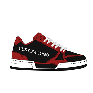 Sneakers pour hommes en cuir microfibre de haute qualité, style rétro streetwear, pour les propriétaires de marques avec étiquette privée - Product Image 4