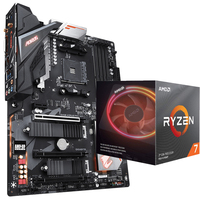 Carte mère GIGABYTE B450 AORUS PRO WIFI d'occasion avec prise en charge du socket AM4 pour processeur AMD Ryzen 5 7 3500X 3600 3600X 3700X 3800X pour ordinateur de bureau