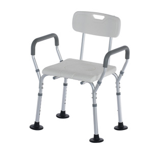 Chaise de bain pour personnes âgées en alliage d'aluminium, antidérapante, pliable, tabouret de douche, taille standard, équipement de sécurité pour la salle de bain - Product Image 3