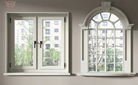 DEMEA Fenêtres à double vitrage de sécurité personnalisées pour maison résidentielle et bâtiments Fenêtre à battant en bois composite aluminium