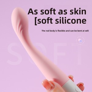 Vibrador de Estimulación del Punto G Femenino, Silicona Suave, 10 Frecuencias, Impermeable, Sensación Realista, 40dB de Ruido, Producto para Adultos - Product Image 1