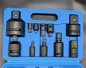 Chất lượng cao Ổ đĩa tác động ổ cắm <span class=keywords><strong>Set</strong></span> 11pcs Đen dụng cụ cầm tay CR-V tự động sửa chữa ổ cắm cho tác động điều khiển chuyển đổi - Product Image 2