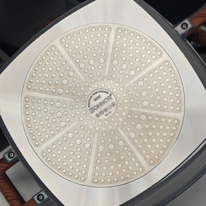 Bộ nồi súp vuông chống dính Blue Diamond 15 món, tay cầm mạ vàng <span class=keywords><strong>Bakelite</strong></span>, đồ nấu ăn xuất khẩu có nắp đậy - Product Image 6