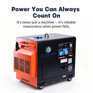 เครื่องกำเนิดไฟฟ้าดีเซลแบบเงียบพิเศษ 50Hz/60Hz ขนาด 10kW 10kVA 20kVA 16kW สตาร์ทอัตโนมัติ ATS สำหรับบ้าน กรณีฉุกเฉิน ปรับแต่งได้ ขายตรงจากโรงงาน - Product Image 4