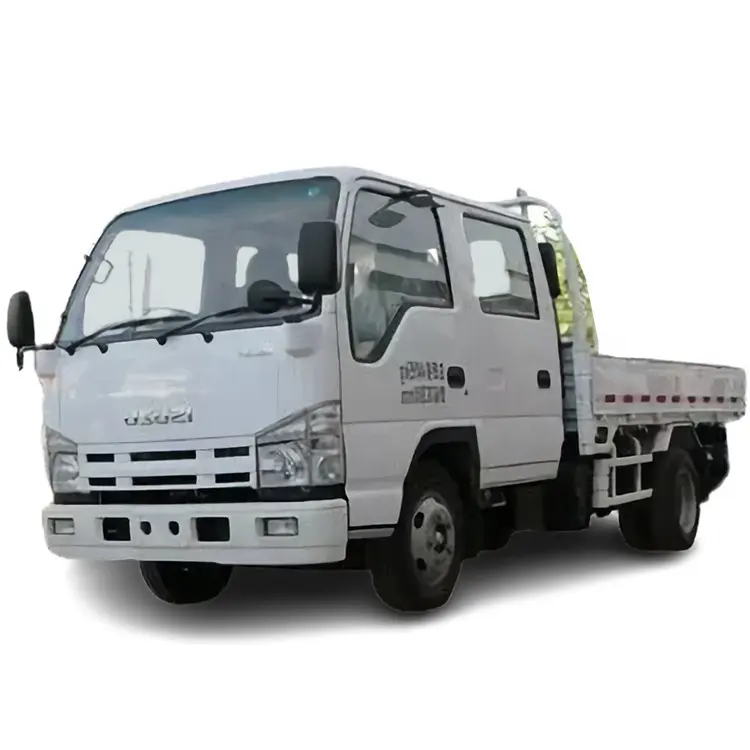 1suzu double cabin Lorry Truck wagon 4.2m 4x2 4x4 Cargo tray body Diesel Engine 5-speed IZUSU 4X2 goods transportation car