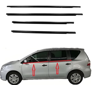 Windows חיצוני חגורה דפוס sweatherstrip חותם גומי רצועה עבור ניסן livina 2007-2015 - Product Image 1