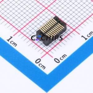 HC-PBB12NC(3.5)-20DP-0.5V-03 Board-to-Board & Backplane Connector SMD,P=0.5mm Connector 20P 0.5mm Slot Butt Joint Vertical Mount - Product Image 2