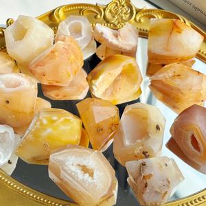 Vente en gros de cristaux de guérison en agate géode de style bohème naturel de haute qualité, forme libre, décoration d'intérieur, CRYSTAL HOLA poli - Product Image 3