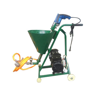 Machine automatique de pulvérisation de mortier de ciment, machine de sablage pour murs extérieurs, petite machine à plâtrer, haute efficacité - Product Image 4