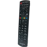 Télécommande infrarouge pour téléviseur Panasonic LED LCD, code fixe N2QAYB000830, noir, 2 piles AAA