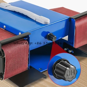 Offre Spéciale Finition <span class=keywords><strong>Ponceuse</strong></span> Orbitale 980W Table De Broyage Machine Mini Portable Polissage Grinder DIY PETIT Double-tête Ceinture <span class=keywords><strong>Ponceuse</strong></span> - Product Image 3