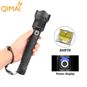Nouvelle lampe torche haute puissance XHP70 rechargeable, zoom, étanche, en alliage d'aluminium, lampe de recherche LED pour usage extérieur - Product Image 5