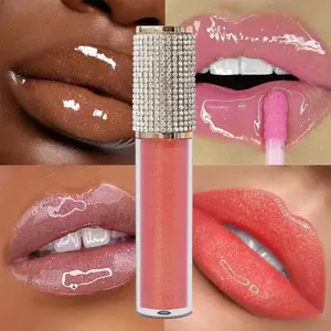 Hot Selling 73 Colors Wholesale Makeup Shinny Lip Gloss Private Label Vegan Shimmer Matte Lipgloss
