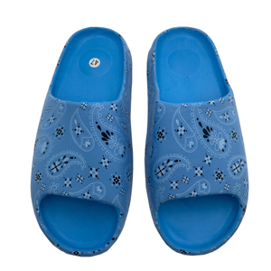 Zapatos L & J personalizados de alta calidad con logotipo de impresión completa, zapatillas de mujer, zapatos para niños, chanclas personalizadas para hombre, zapatillas YZ EVA - Product Image 1