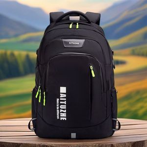 Aituzhe <b>Backpack</b> 10 Inches Water Repellent <b>Laptop</b> Business Outdoor Travel Men Women Neutral Gender - Product Image 1