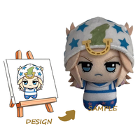 Porte-clés en peluche super doux personnalisable - Adorable petit format unisexe pour fêtes et réconfort