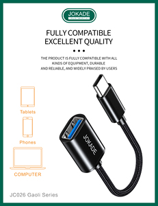 <span class=keywords><strong>Convertidor</strong></span> de tipo C a USB de <span class=keywords><strong>alta</strong></span> <span class=keywords><strong>calidad</strong></span> directo de fábrica-Plug & Play de aleación de aluminio para computadora portátil/teléfono/tableta, datos/carga, duradero - Product Image 6