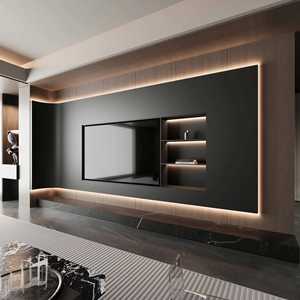 ตู้เฟอร์นิเจอร์ติดผนังพร้อมประตูห้องนั่งเล่นห้องนอนตู้ทีวี - Product Image 1