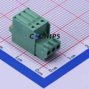 JL15EDGKD-25003G01 Plug-in Terminal Block P=2.5mm Connector ( Connector Type: Plug )( Construction: 1x3P )( Pitch: 2.5mm ) - Product Image 2