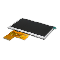 Modul Layar LCD TFT IPS 5 Inci 500nits Resolusi 800x480 500nits Panel Sentuh Resistif 5'' Tipe COG