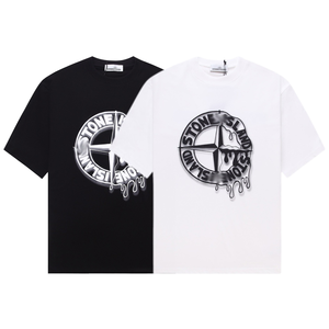 เสื้อยืดโอเวอร์ไซส์ แขนสั้น คอกลม ผ้าฝ้าย ระบายอากาศได้ดี กันยับ น้ำหนักเบา ผ้าถักเนื้อหนา ลายตัวอักษร ยูนิเซ็กส์ รุ่น Odell - Product Image 1