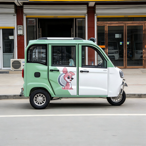 Modelo 2026, Triciclo Eléctrico Cerrado de Cinco Puertas con Certificación EEC, para 4 Pasajeros, de Alta Velocidad, para Taxis - Product Image 3