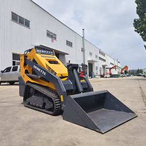 Mini-chargeuse compacte XC1100 à trois pompes, trois vannes et chenilles élargies, livraison rapide, best-seller, haute qualité, caisses en bois - Product Image 2