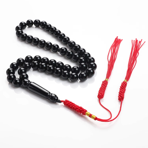 이슬람 Tasbih 새로운 뜨거운 판매 하이 퀄리티 이슬람 Tasbih 묵주 종교 예배기도 계산 구슬 이슬람기도 구슬 - Product Image 3
