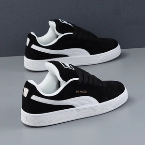 Zapatillas Deportivas Casuales Ligeras para Hombre, Versátiles, Transpirables, con Cordones, Diseño Blanco con Suela Suave - Product Image 4