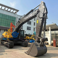 Excavatrice de grande taille VOLVO EC480DL en excellent état avec moteur et boîte de vitesses - Performances exceptionnelles, d'origine, pour l'exploitation minière, à vendre