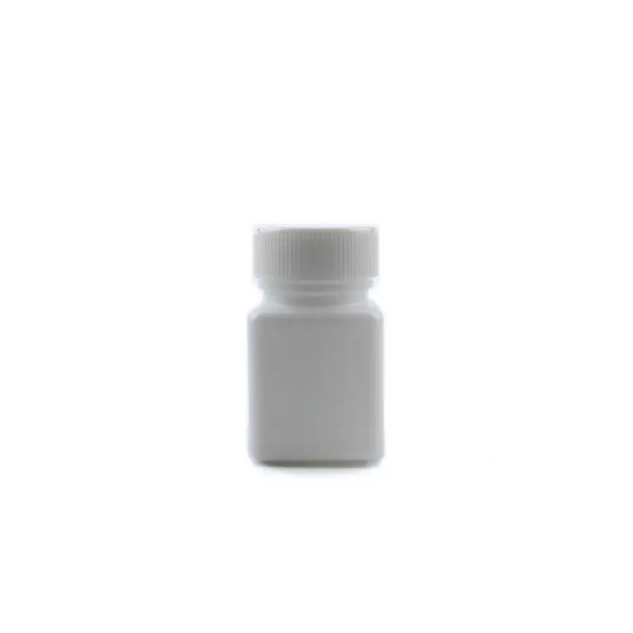 Leere quadratische ergänzung HDPE kunststoff kapsel biologisch abbaubar pille flasche 120cc 120 ml 4 unzen großhandel