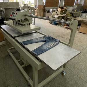Presse à chaud par sublimation de grande taille 1,2 m, machine hydraulique à plateau chauffant grand format <span class=keywords><strong>40</strong></span>*120 cm pour transferts à chaud sur textile/plaque métallique - Product Image 4