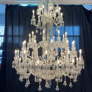 <span class=keywords><strong>Lustre</strong></span> en cristal K9 de style médiéval de design italien personnalisé Décoration intérieure de hall Salon <span class=keywords><strong>Branches</strong></span> LED Luminaires suspendus - Product Image 5