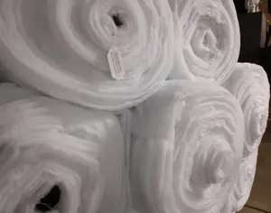 Hoja de guata de relleno de poliéster no tejido acolchado de poliéster tejido de algodón no reciclable
