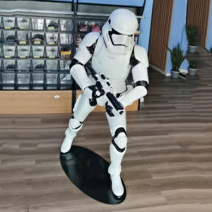 Statua in Resina Personalizzata a Grandezza Naturale <span class=keywords><strong>di</strong></span> Stormtrooper Robot, Scultura <span class=keywords><strong>di</strong></span> Personaggio <span class=keywords><strong>di</strong></span> Star Wars da <span class=keywords><strong>Film</strong></span> - Product Image 1