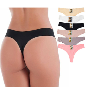 Bragas de mujer, tangas, ropa interior de algodón, deportes, cintura ancha, cintura baja, ropa interior sin costuras, logotipo personalizado OEM de <span class=keywords><strong>Madrid</strong></span> Sports - Product Image 1