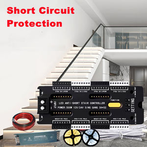 ชุดไฟ LED แบบแท่งอะลูมิเนียมพร้อมเซ็นเซอร์ตรวจจับความเคลื่อนไหวอัจฉริยะ ป้องกันไฟฟ้าลัดวงจร แบบต่อเนื่อง พร้อมตัวควบคุมไฟบันได LED - Product Image 2