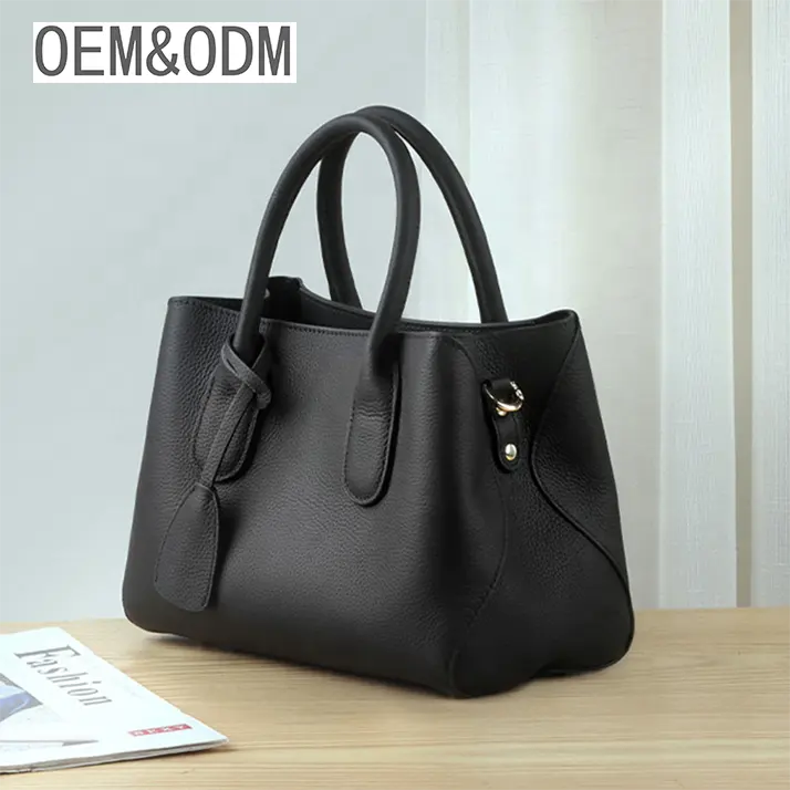 2023 New designer customized LOGO vegan leather fashion trend women's luxury tote bag PU leather large capacity women's handbag