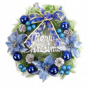 Guirlandes et couronnes de Noël en fleurs artificielles très vendues - Product Image 4