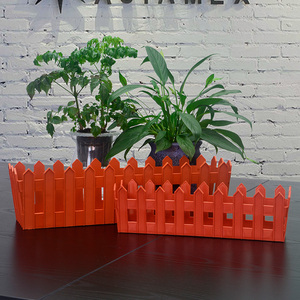 High quality and hot selling in Amazon fashion designed rectangular plastic planter flower window box - Product Image 5