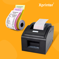 Printer Xprinter XP-C76IIN Berkualitas Tinggi 76mm Dot Impact Printer Dengan Pemotong Otomatis Printer Thermal Receipt untuk Usaha Kecil Printer Pos