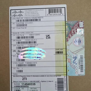 Nouveaux commutateurs Cisco originaux en stock, série 9300, 24 ports UPoE, commutateur réseau Gigabit géré, C9300-24UX-A - Product Image 4