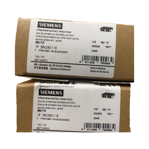 Disjoncteur moteur 3RV2901 1E, Siemens, contacts auxiliaires 1NO+1NC - Product Image 5