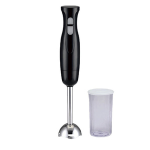 Batidora de mano eléctrica de 200W con cuchilla de acero inoxidable y vaso picador para preparar comida para bebés, batidos y jugos, para uso en la cocina. - Product Image 5