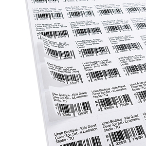 Manufacturer A4 label Barcode Shipping Address Label FBA label Durable Paper Adhesive <b>Sticker</b> for Supermarket Use - Product Image 1